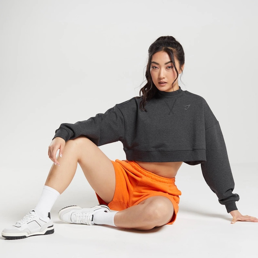 Gimshark rest day sweater crop